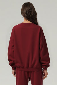 Unisex Heavyweight Terry Long Sleeves: Retro Modern Streetwear Design