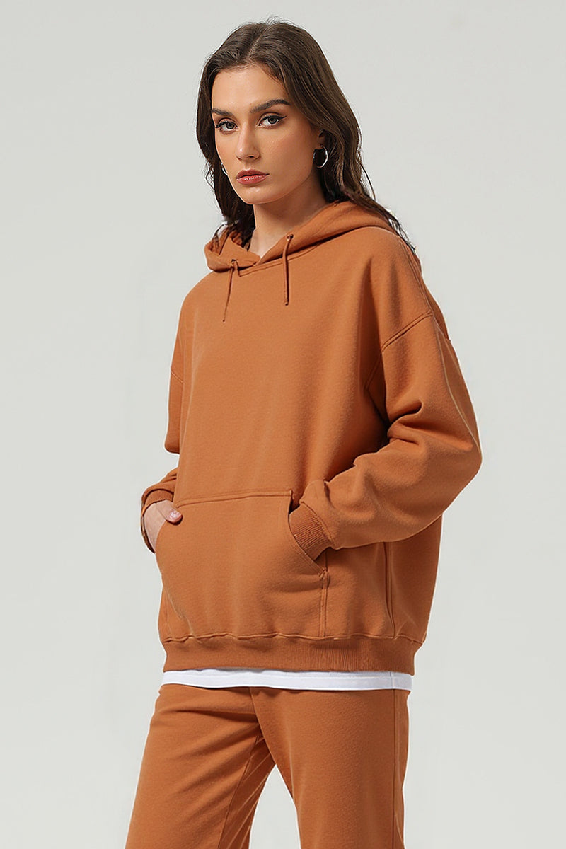 Unisex Fleece-Lined Oversized Hoodie and Pants