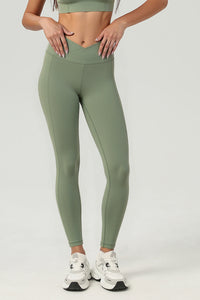 Women's Athletic Cross-waist  Slimming Yoga Leggings
