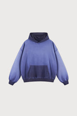 Unisex Grunge Wash Loose Fit Hoodie