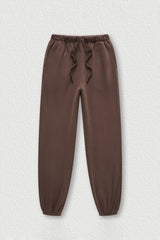 Men's teen loose casual fleece sports trousers