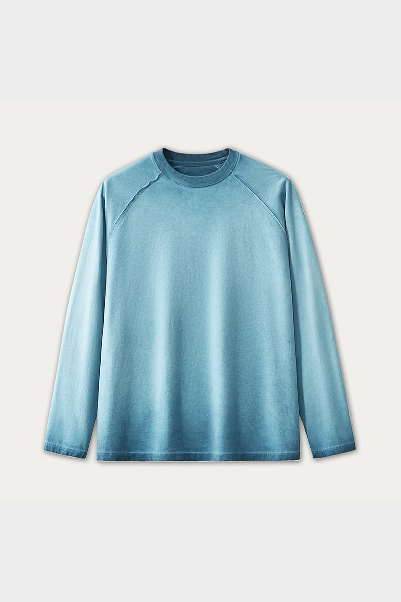 Unisex Heavyweight Long Sleeve Washed T-Shirt