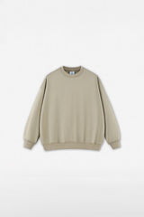 Unisex Heavyweight Brushed Crew Neck Casual Hoodie