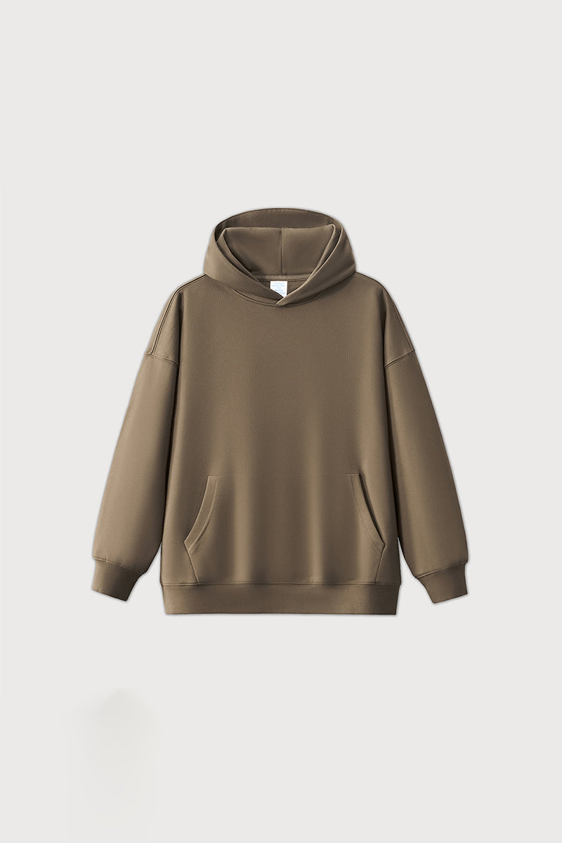 Unisex Heavyweight Solid Color Fleece Hoodie