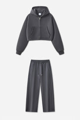 Women Athletic Clean Fit Hoodie And Pants