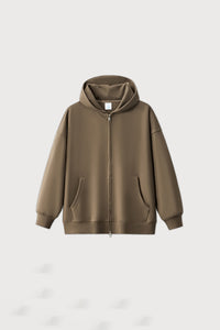 Unisex Zipper Hooded Street Style Zip Jacket