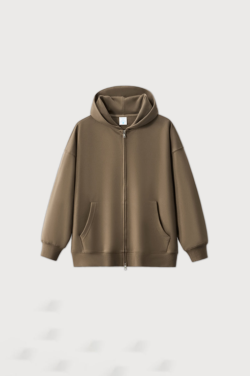 Unisex Zipper Hooded Street Style Zip Jacket