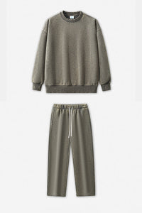 Unisex Vintage Washed Sweatsuit Set
