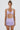 Women's Color Block Sets:Halter Twist-Front Bra & Skirts