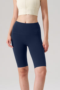 Women Naked-Feel High-Waist Sculpting Yoga Shorts