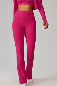 Women High-Waist Flared Naked-Feel Yoga Leggings