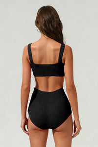 Women's Mint Textured Triangle Cup Bikini Set