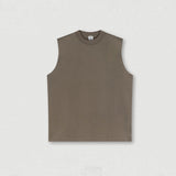 Quick-Drying Small Collar Sleeveless Sports Tank Top
