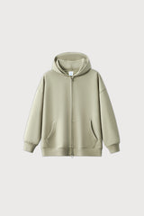 Unisex Zipper Hooded Street Style Zip Jacket