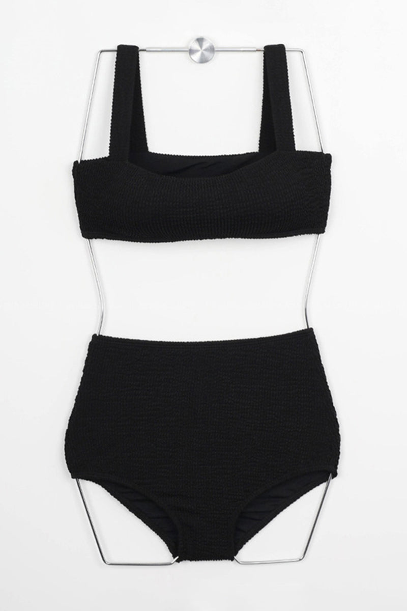 Women's Mint Textured Triangle Cup Bikini Set