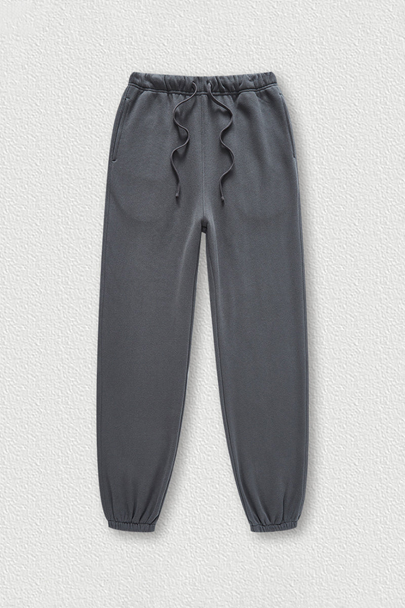 Men's teen loose casual fleece sports trousers