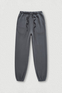 Men's teen loose casual fleece sports trousers