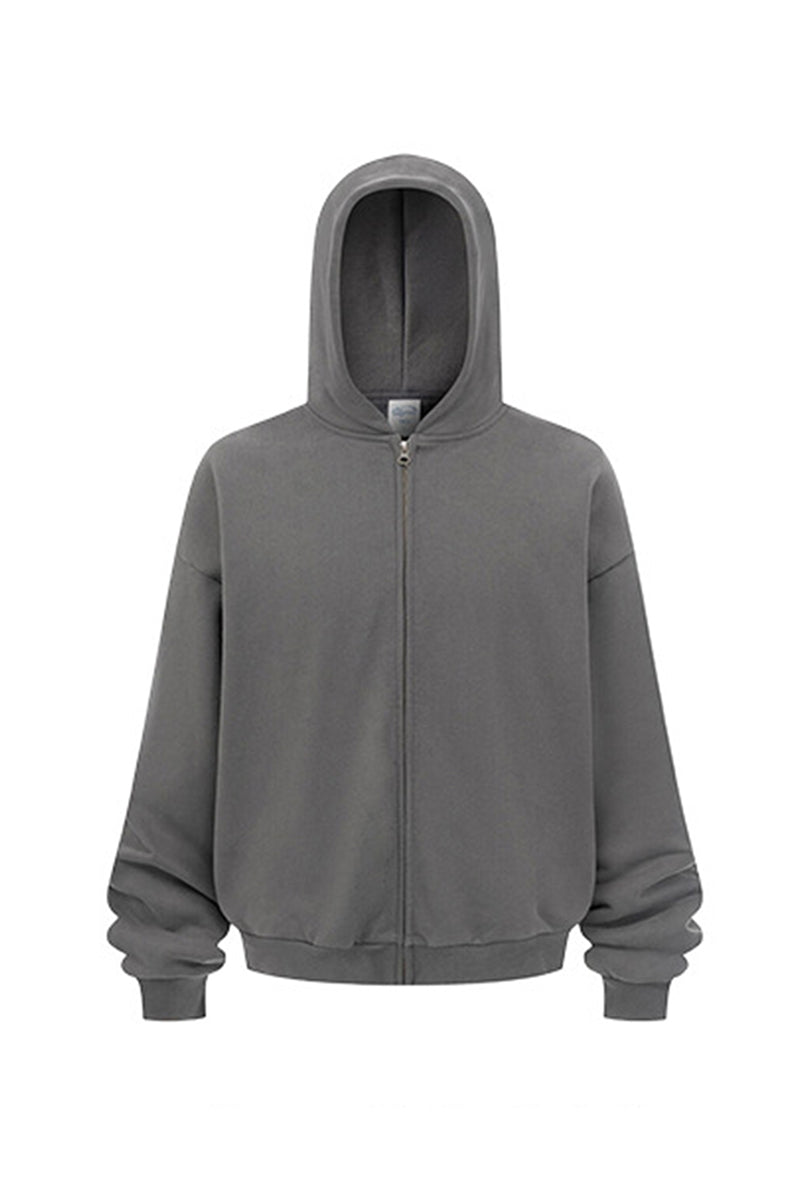 Unisex Heavyweight Fleece Zip-Up Hoodie