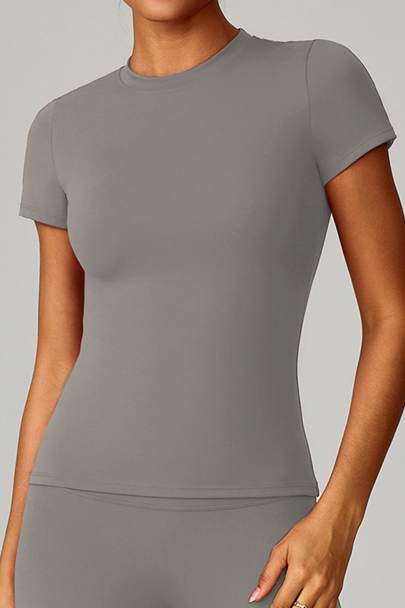 Women Spring Quick-Dry Yoga T-Shirt