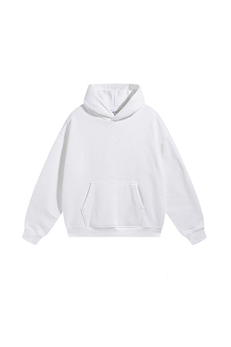 Men Sherpa Fleece Oversize Hoodie: Anti-Pilling Heavyweight Retro Design