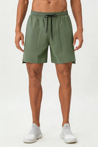 Men's Summer Quick-Drying Laced Casual Sport Shorts