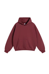 Unisex Heavyweight Terry Hoodie: Retro Modern Blend Design
