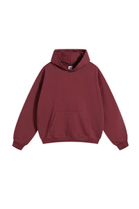 Unisex Heavyweight Terry Hoodie: Retro Modern Blend Design