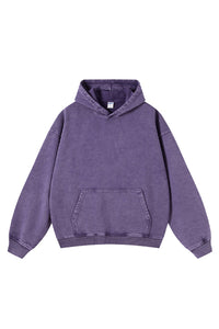 Men/Women Unisex Heavyweight 420G Wax-Dye Hoodie