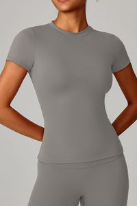 Women Spring Quick-Dry Yoga T-Shirt