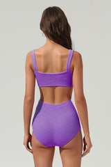 Women's Mint Textured Triangle Cup Bikini Set