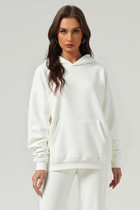 Men Sherpa Fleece Oversize Hoodie: Anti-Pilling Heavyweight Retro Design