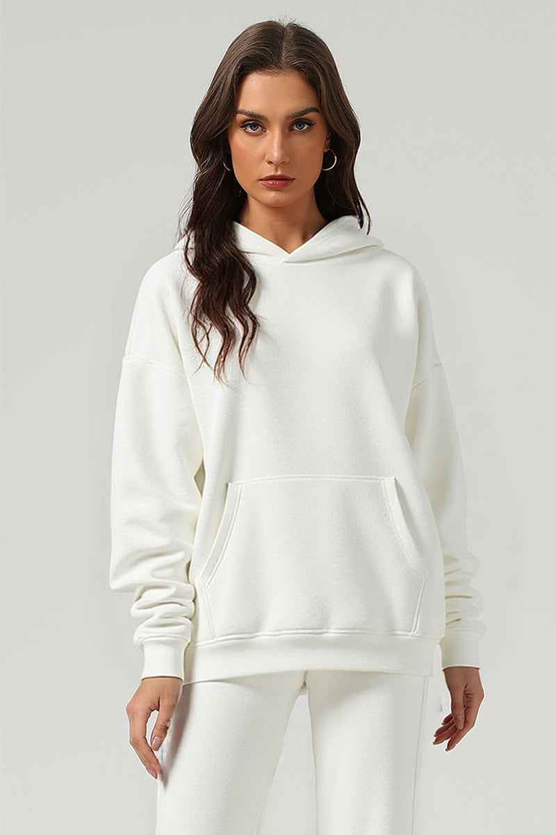 Men Sherpa Fleece Oversize Hoodie: Anti-Pilling Heavyweight Retro Design
