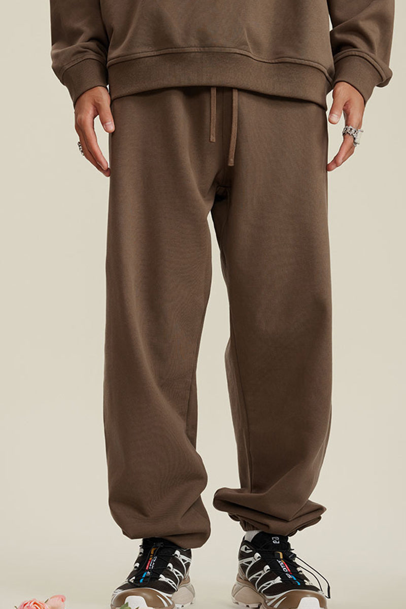Teen Solid Color Heavyweight French Terry Joggers