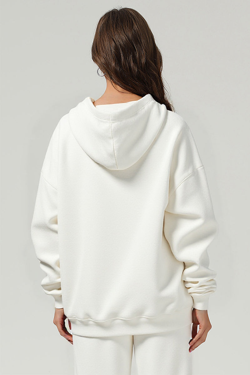 Men Sherpa Fleece Oversize Hoodie: Anti-Pilling Heavyweight Retro Design