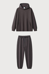 Unisex Casual Heavyweight Hoodie - Loose Fit And Pants