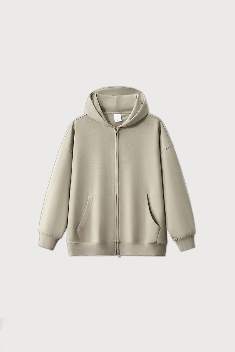 Unisex Zipper Hooded Street Style Zip Jacket