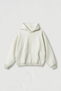Loose-fitting plus-size thickened velvet hooded sweatshirt