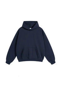 Unisex Heavyweight Terry Hoodie: Retro Modern Blend Design