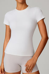 Women Spring Quick-Dry Yoga T-Shirt