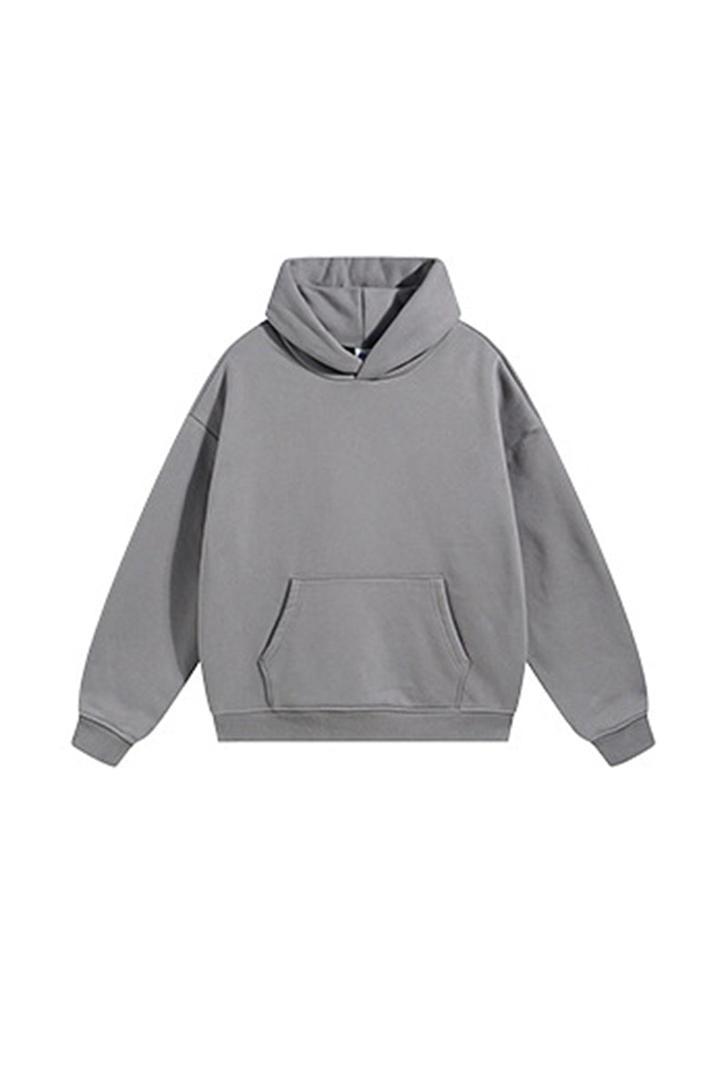 Men Sherpa Fleece Oversize Hoodie: Anti-Pilling Heavyweight Retro Design
