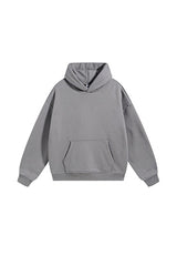 Men Sherpa Fleece Oversize Hoodie: Anti-Pilling Heavyweight Retro Design