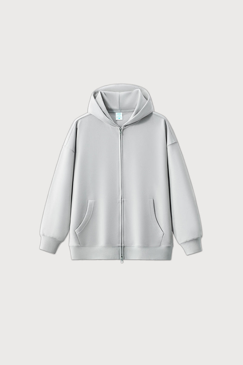 Unisex Zipper Hooded Street Style Zip Jacket