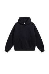 Men Sherpa Fleece Oversize Hoodie: Anti-Pilling Heavyweight Retro Design