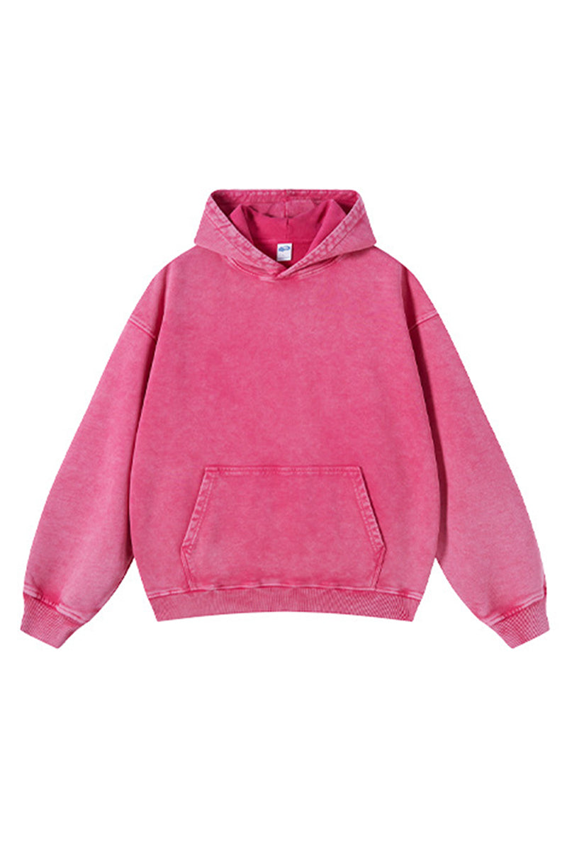 Men/Women Unisex Heavyweight 420G Wax-Dye Hoodie