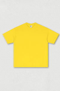 Solid color short sleeves