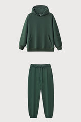 Unisex Casual Heavyweight Hoodie - Loose Fit And Pants