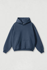 Loose-fitting plus-size thickened velvet hooded sweatshirt