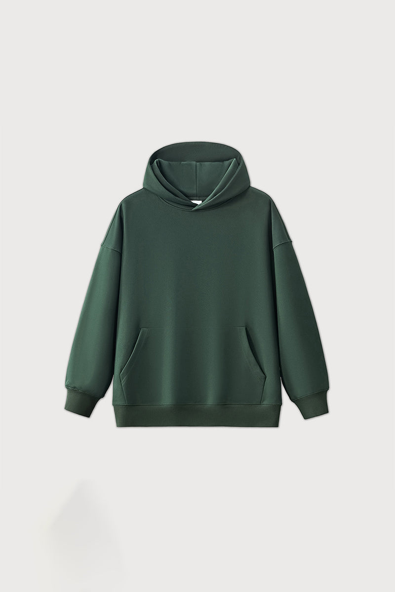 Unisex Heavyweight Solid Color Fleece Hoodie