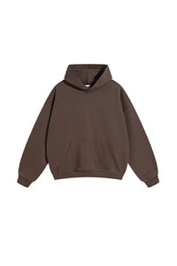 Unisex Heavyweight Terry Hoodie: Retro Modern Blend Design