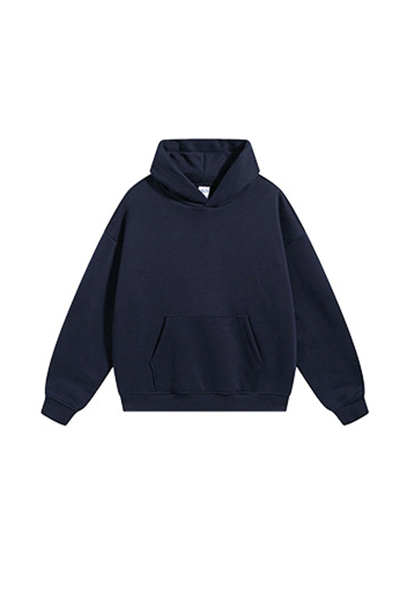 Men Sherpa Fleece Oversize Hoodie: Anti-Pilling Heavyweight Retro Design